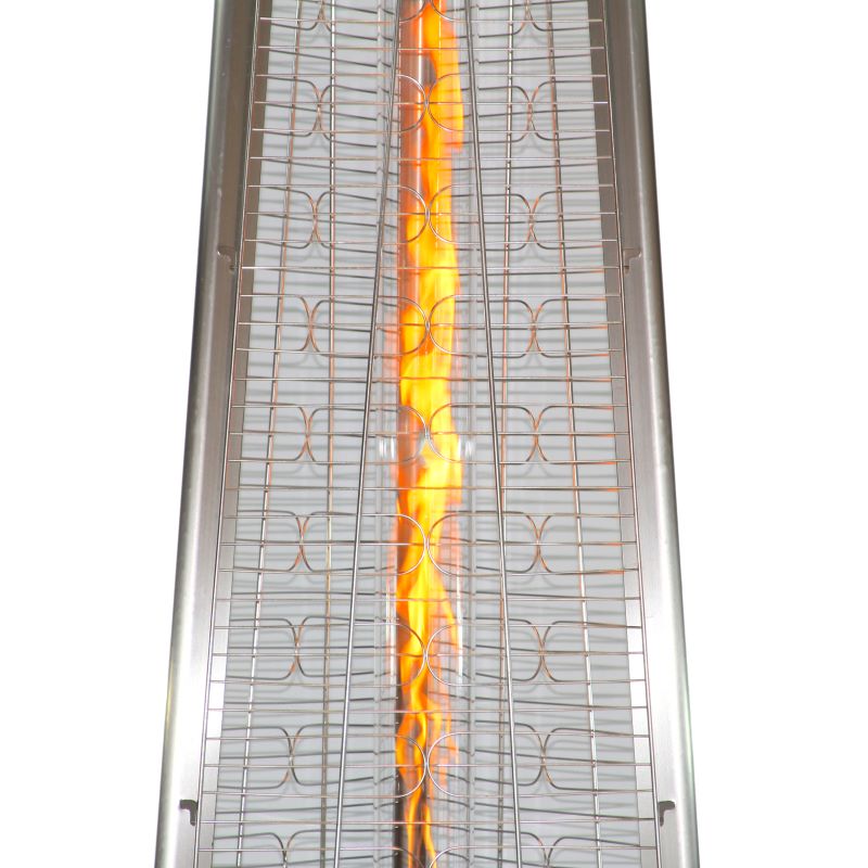 RadTec 93" "Pyramid Flame" Propane Patio Heater