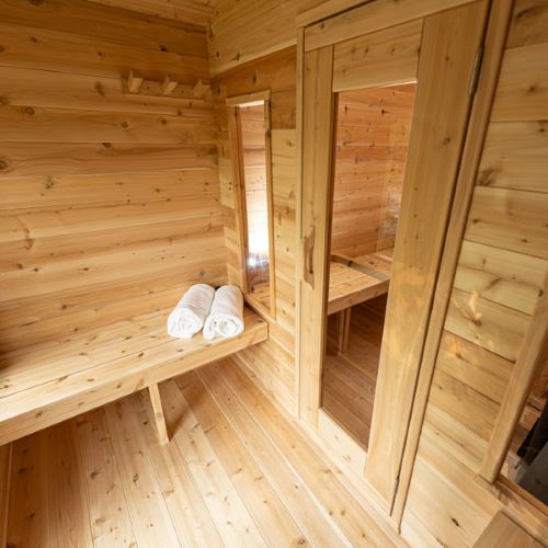 Dundalk Leisurecraft 6 Person "Georgian" Sauna with Changeroom