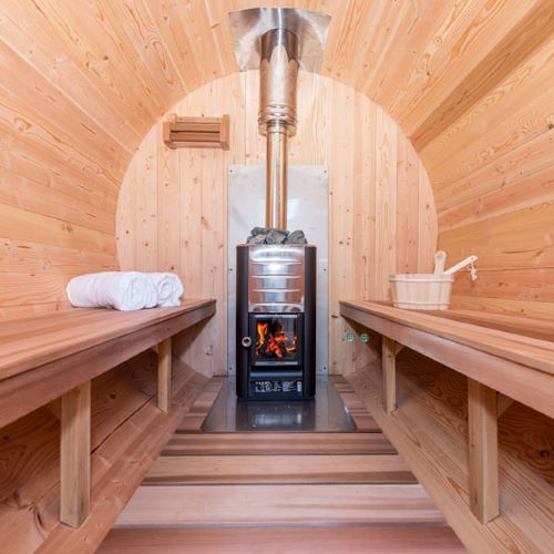 Dundalk Leisurecraft 8 Person "Tranquility" Barrel Sauna