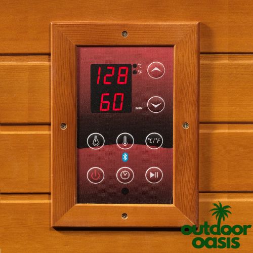 Cardoba 2 Person Full-Spectrum Sauna Control Panel