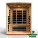 Lugano-3-Person-Indoor-Infrared-Sauna-Front-Side-Open-View-with-White-Background