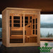 Dynamic Monaco Near-Zero Infrared Sauna Left Side In Home