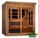 Monaco Near-Zero 6 Person Infrared Sauna Left Side View