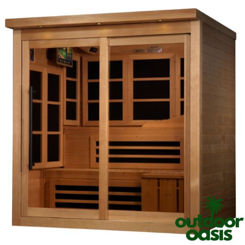 Dynamic Monaco Near-Zero Infrared Sauna Right Side View