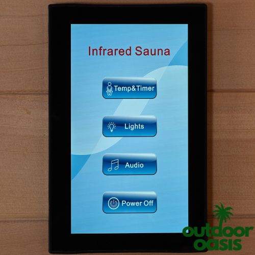 Golden Designs 1 Person Full-Spectrum Sauna LED Control Panel