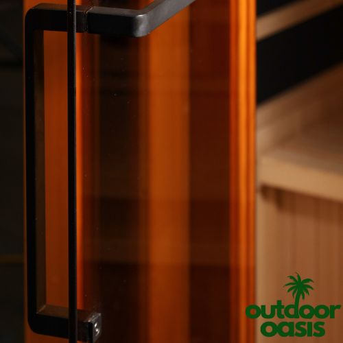 Golden Designs 1 Person Full-Spectrum Infrared Sauna Door Handle