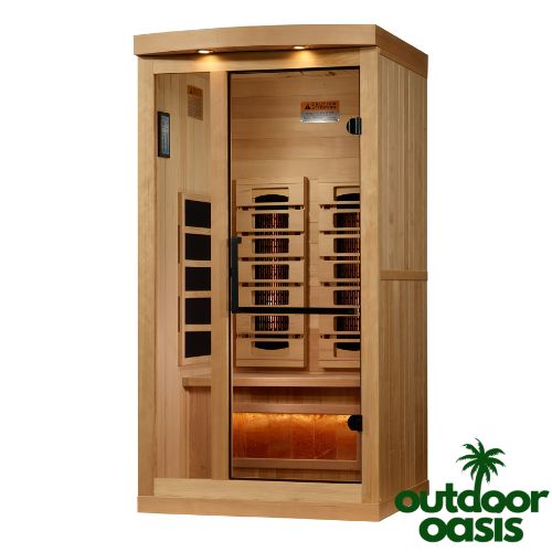 1 Person Full-Spectrum Infrared Sauna Right Side View