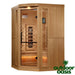 Golden Designs 3 Person Corner Full-Spectrum Sauna Right Side View