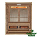 Golden Designs Soria Hybrid Sauna Front Side Open