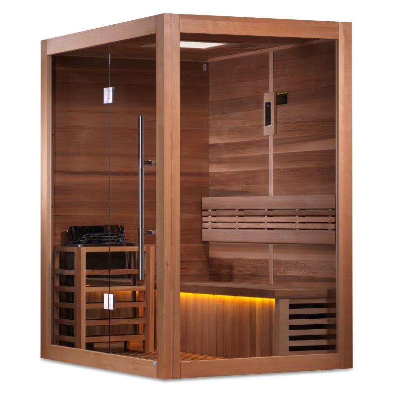 Golden Designs "Hanko" 2 Person Indoor Traditional Sauna