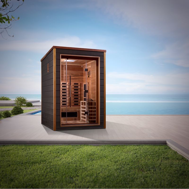 Golden Designs "Nora" 2 Person Hybrid Outdoor Sauna