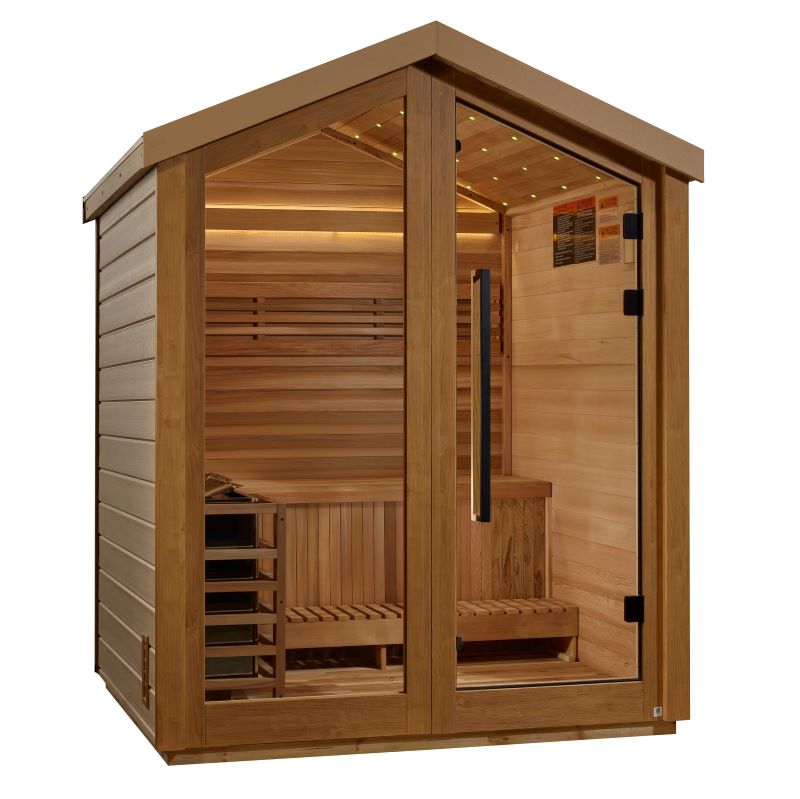 Golden Designs "Savonlinna" 3 Person Traditional Outdoor Sauna