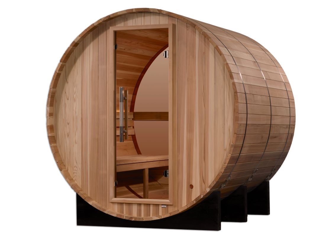 Golden Designs "Zurich" 4 Person Traditional Outdoor Barrel Sauna