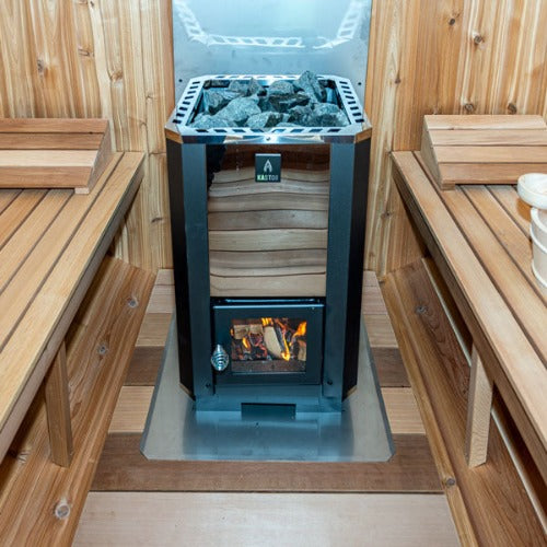 Dundalk Leisurecraft 2 Person Outdoor Thermowood "MiniPOD" Sauna