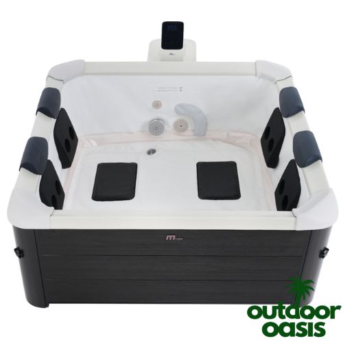 MSpa-Oslo-6-Person-Hot-Tub-F-OS063W-Top-Down-View-with-White-Background