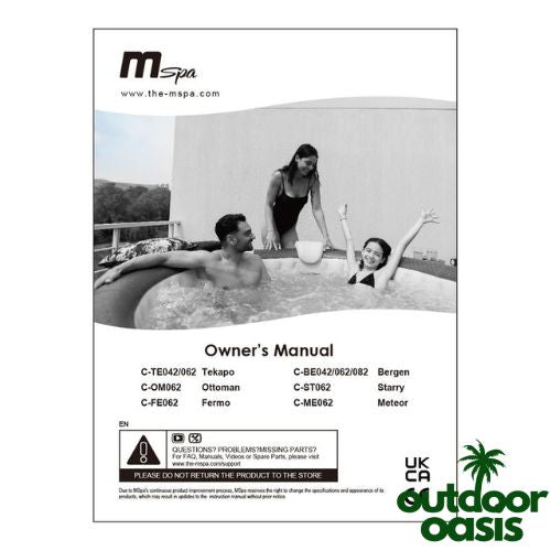 6-Person-Hot-Tub-C-TE062-Product-Manual