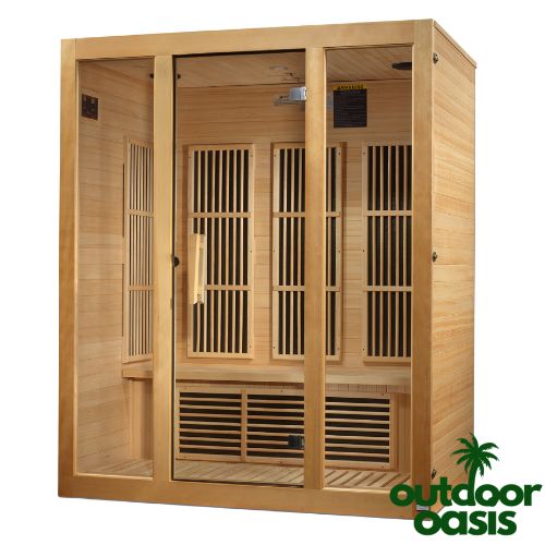 Maxxus Bellevue Near-Zero Infrared Sauna Right Side View