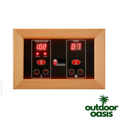 Maxxus 2 Person Full-Spectrum Sauna Control Panel