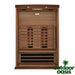 Maxxus 2 Person Full-Spectrum Indoor Sauna Front Side Open View