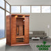 Maxxus 2 Person Full-Spectrum Indoor Infrared Sauna Left Side View in Living Room