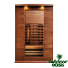 Maxxus 2 Person Full-Spectrum Infrared Sauna Front Side View