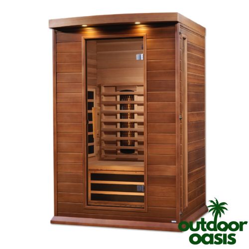 Maxxus Full-Spectrum Sauna for 2 People Right Side View