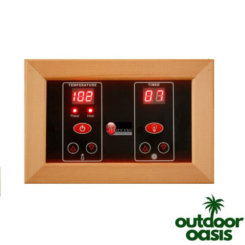 Maxxus 3 Person Full-Spectrum Sauna Control Panel