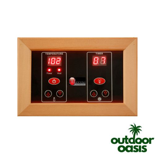 Maxxus Near-Zero 2 Person Infrared Sauna Control Panel