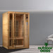 Maxxus Seattle Near-Zero 2 Person Infrared Sauna Left Side View