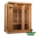 Maxxus-Low-EMF-FAR-Infrared-Sauna-Front-Left-Side-View-with-White-Background