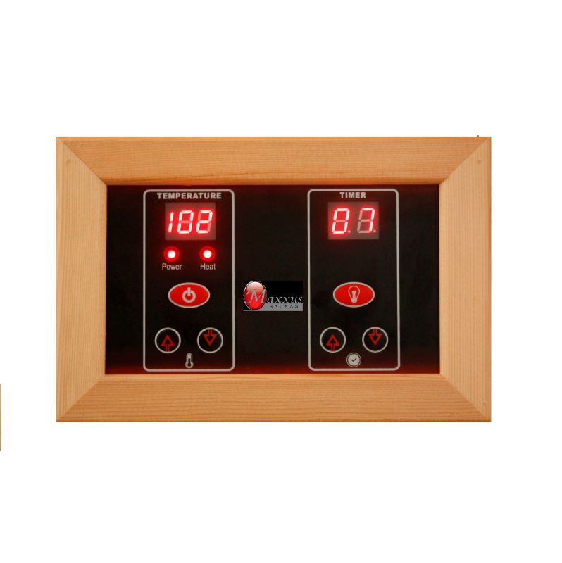 Maxxus Low EMF FAR Corner Infrared Sauna Control Panel