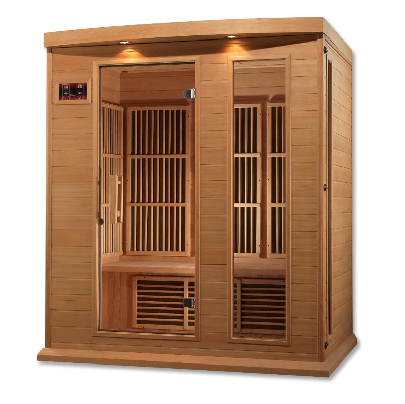 Maxxus 3 Person Infrared Sauna Right Side View