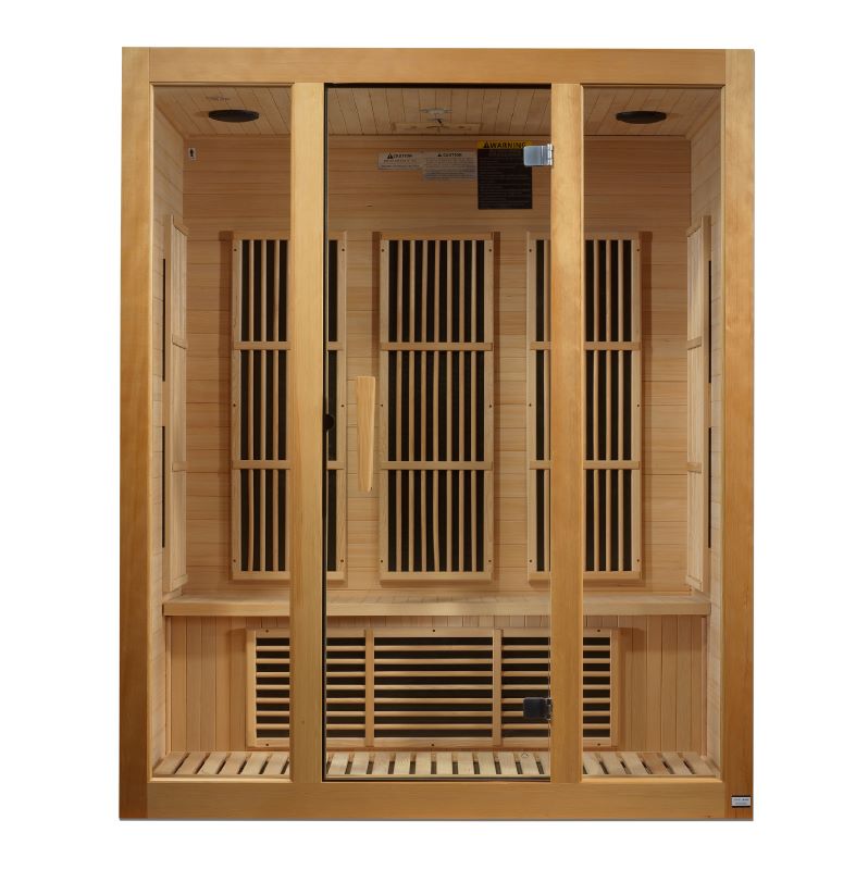 Maxxus "Bellevue" 3 Person Low EMF FAR Indoor Infrared Sauna