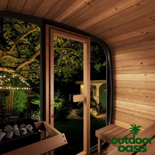 CL5G-SaunaLife-Cube-Sauna-Interior-View-Looking-Out-Large-Pane-Windows