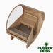 SaunaLife-E6W-Traditional-Barrel-Sauna-Top-Down-Interior-View