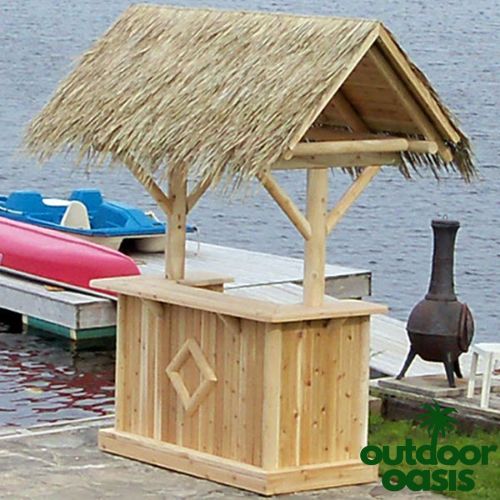 Dundalk Leisurecraft "Southern Fantasy" Outdoor Tiki Bar