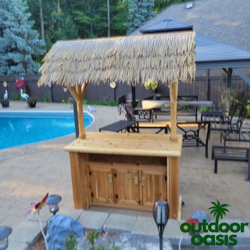 Dundalk Leisurecraft "Southern Fantasy" Outdoor Tiki Bar